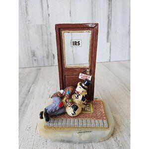 Ron Lee april 12th irs clown RARE closed door Bank money 2000 good vintage tax b